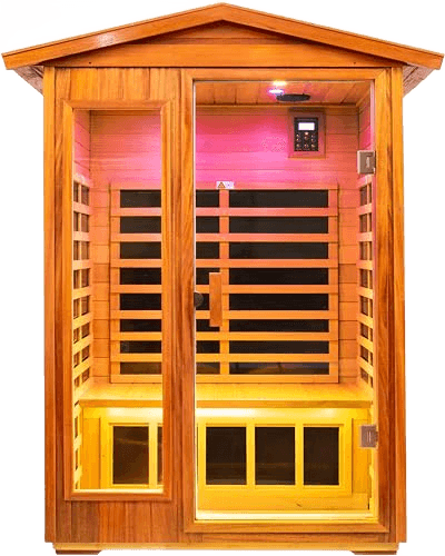 LTCCDSS Mahogany Outdoor Sauna 2 Person