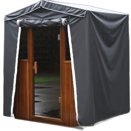LTCCDSS Outdoor Sauna Cover for 4 Person