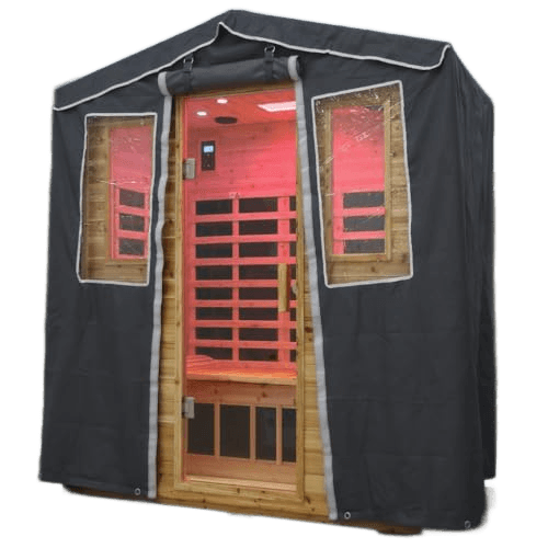 LTCCDSS Outdoor Sauna Protective Cover for 3 Person