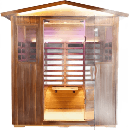 LTCCDSS Ultra-Low EMF Red Cedar Sauna 4 Person